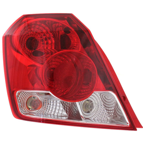 Halogen Tail Light For 2004-2007 Chevrolet Aveo Hatchback Left Red Lens w/ Bulbs