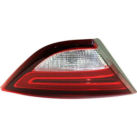 Halogen Tail Light For 2015-2017 Chrysler 200 Left Inner Clear/Red w/ Bulbs CAPA