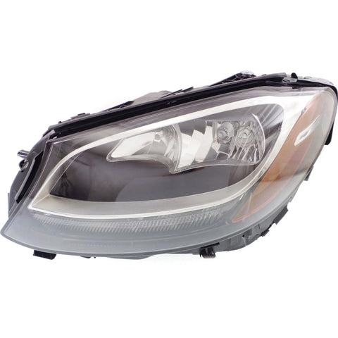 Headlight Driving Head light Headlamp  Driver Left Side for MB Mercedes C Class