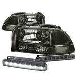 SMOKED HEADLIGHT+CLEA