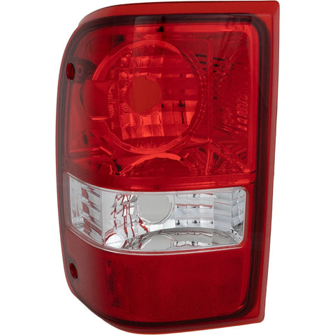 Halogen Tail Light For 2006-2011 Ford Ranger Left Clear & Red Lens CAPA