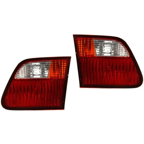 Set of 2 Tail Light For 99-2000 Honda Civic LX Sedan LH & RH Inner