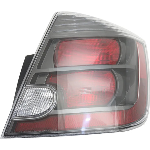 CAPA Tail Light Black Interior RH For 10-12 Nissan Sentra SR/SE-R/SE-R Spec V