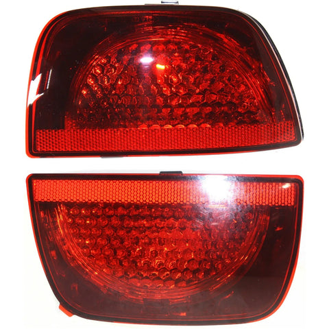 Tail Light Set For 2010-2013 Chevrolet Camaro Left Inner Outer Red Lens Halogen