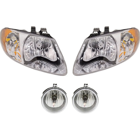 Auto Light Kit For 2005-2007 Dodge Grand Caravan Driver and Passenger Side