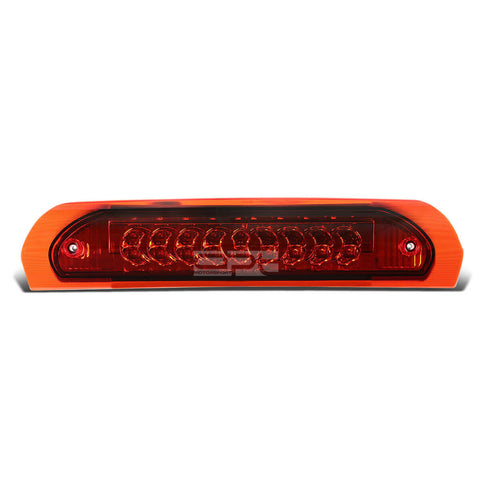 2002-2009 Ram 1500 2500 Full LED Third 3rd Tail Brake Light Cargo Lamp Red
