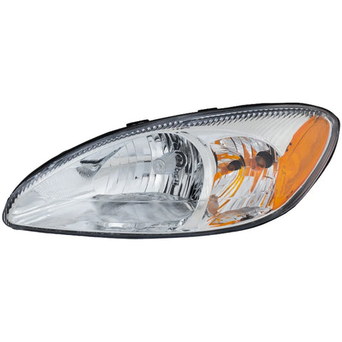 Headlight For 2000-2007 Ford Taurus Left Chrome Housing With Bulb