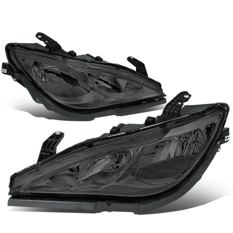 17-20 Chrysler Pacifica OE Style Smoked Housing Clear Corner Headlight Lamps