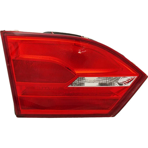 CAPA Halogen Tail Light Left Side Inner For 2011-2018 Volkswagen Jetta Sedan