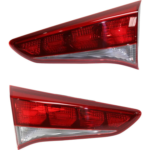 Tail Light For 2016-2018 Hyundai Tucson Set of 2 Driver and Passenger Side Inner
