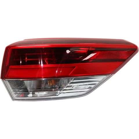 CAPA Tail Light For 2017-2019 Toyota Highlander Passenger Side Outer