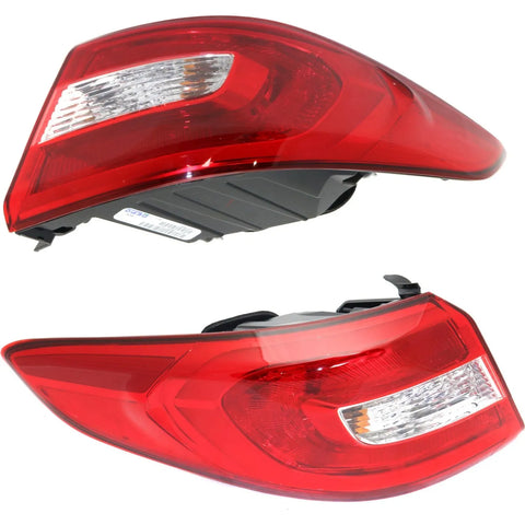Tail Light For 2015-2017 Hyundai Sonata Set of 2 LH and RH Outer CAPA