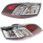 Tail Light For 2010-2013 Mazda 3 Set of 2 Driver and Passenger Side