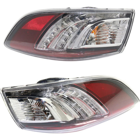 Tail Light For 2010-2013 Mazda 3 Set of 2 Driver and Passenger Side