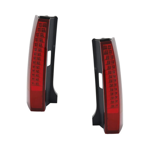 Tail Light Set For 2004-2009 Cadillac SRX Left and Right Red Lens Halogen