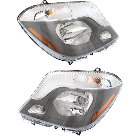 New Headlight Lamp Driver & Passenger Side for Mercedes MB2502221C, MB2503221C