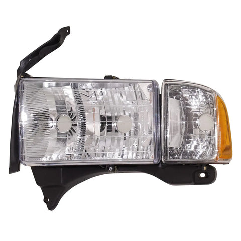 Headlight Headlamp w/ Corner Light Driver Side Left LH for Dodge Ram Sport
