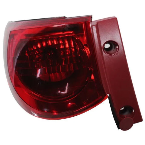 Halogen Tail Light For 2009-2012 Chevrolet Traverse Left Red Lens w/ Bulbs CAPA