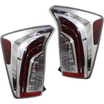 Set of 2 Tail Light For 2012-2015 Toyota Prius LH & RH w/ Bulb(s)