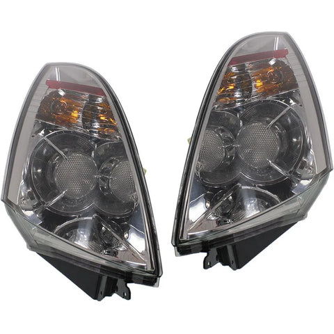 Set of 2 Tail Light For 10-2012 Mitsubishi Eclipse GS LH & RH w/ Bulb(s)
