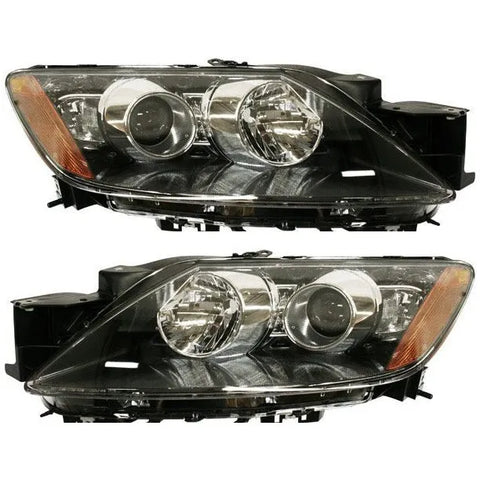 Headlight Set For 2007 2008 2009 Mazda CX-7 Left and Right HID 2Pc