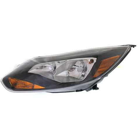 Headlight For 2012-2014 Ford Focus Hatchback or Sedan Left With Bulb CAPA