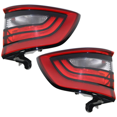 Tail Light For 2014-2018 Dodge Durango Set of 2 Driver and Passenger Side Outer