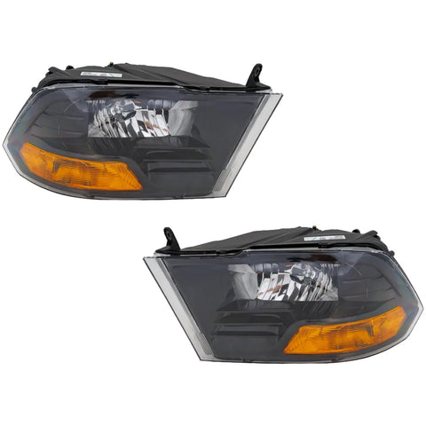 Headlight For 2015-2018 Ram 1500 Driver and Passenger Side Standard Type