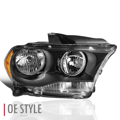 11-13 Dodge Durango OE Style Front Headlight Headlamp Right CH2503228 Black