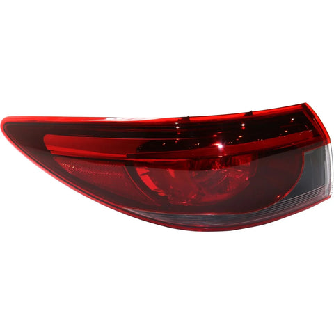 CAPA Tail Light For 2016-2017 Mazda 6 Driver Side Outer