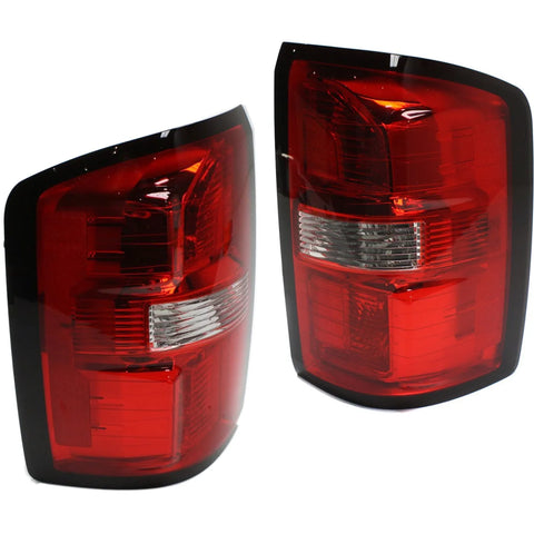 Tail Lights For 2014-2015 GMC Sierra 1500 Sierra 2500 HD LH/RH Assy Halogen CAPA