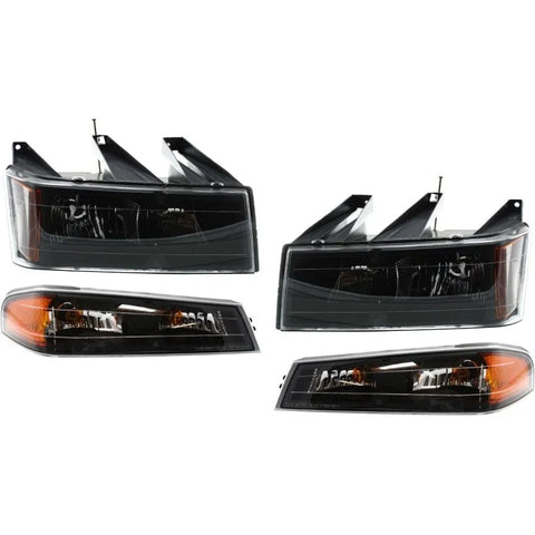 Headlight Corner Light Kit For 2004-2012 Chevy Colorado GMC Canyon Left Right