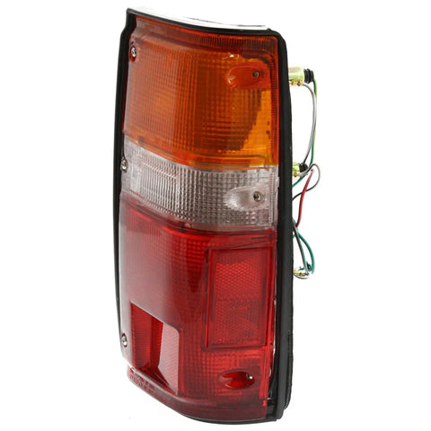 Halogen Tail Light For 1984-1988 Toyota Pickup Right w/ Black Trim/Bulb(s)