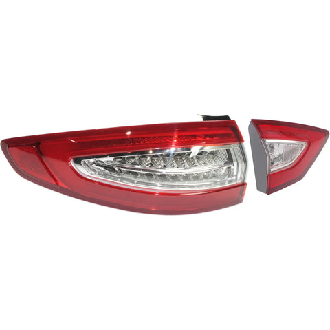 For FORD FUSION 13-16 Inner and Tail Light Energi Titanium models Left Side