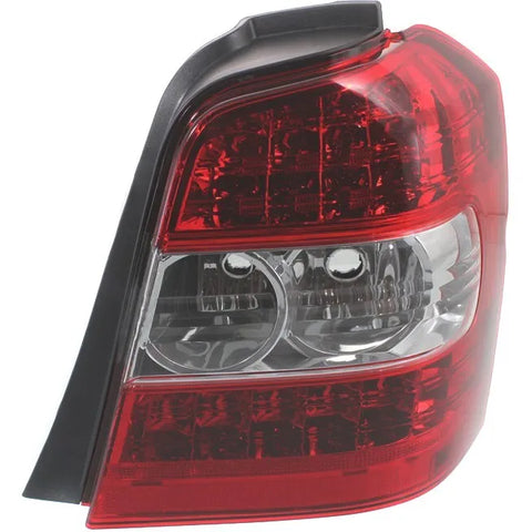 Tail Light for 2006-2007 Toyota Highlander Right Hybrid Model Red/Clear Lens
