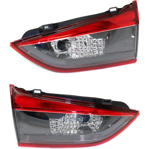 Tail Light For 2014-2015 Mazda 6 Set of 2 Driver and Passenger Side Inner CAPA
