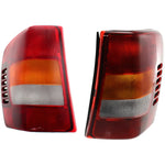 Taillights Taillamps Brake Lights Left & Right Pair Set for 99-03 Grand Cherokee