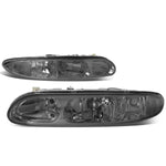 99-04 Oldsmobile Alero OE Style Smoked Housing Clear Corner Headlight/Lamp