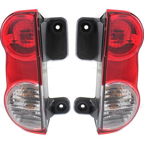Set of 2 Tail Light For 2013-2015 Nissan NV200 S LH & RH w/ Bulb(s)