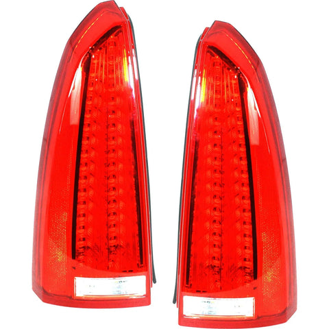 Set of 2 Tail Light For 2006-2011 Cadillac DTS LH & RH w/ Bulb(s)