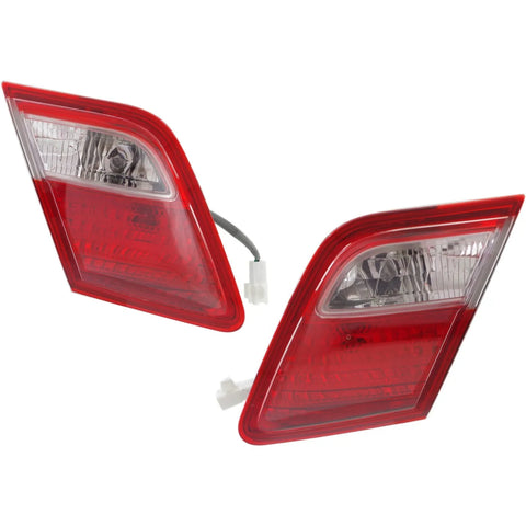 Set of 2 Tail Light For 07-09 Toyota Camry Driver and Passenger Side Inner
