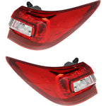Tail Light For 2015-2018 Subaru Outback Set of 2 Left and Right Outer CAPA
