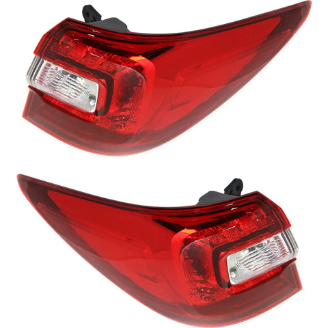 Tail Light For 2015-2018 Subaru Outback Set of 2 Left and Right Outer CAPA