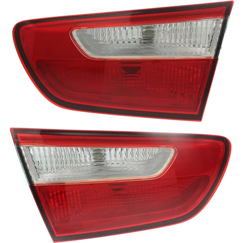Tail Light For 2012-2017 Kia Rio Set of 2 Driver and Passenger Side Inner