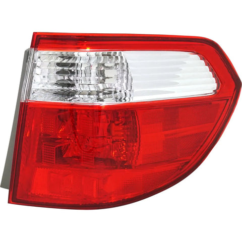 Halogen Tail Light For 2005-2007 Honda Odyssey Right Outer Clear & Red Lens