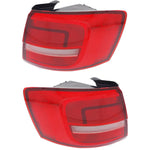 Tail Light For 2015 Volkswagen Jetta Set of 2 Driver and Passenger Side Outer