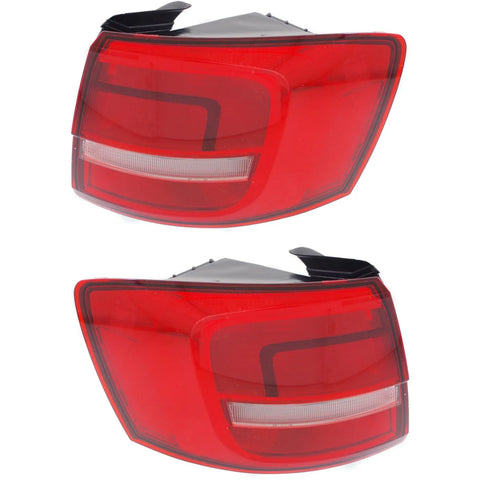 Tail Light For 2015 Volkswagen Jetta Set of 2 Driver and Passenger Side Outer