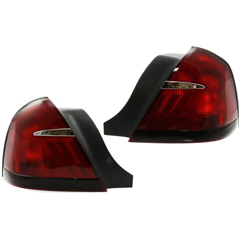 New Tail Lights Lamps Set of 2 Driver & Passenger Side FO2818124, FO2819124 Pair