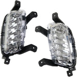 Set of 2 Driving Lights Lamps Headlights Headlamps Driver & Passenger Side Pair