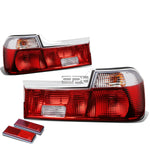 1988-1994 BMW E32 735i 740i 740iL 750iL Tail Brake Light Reverse Lamps Red